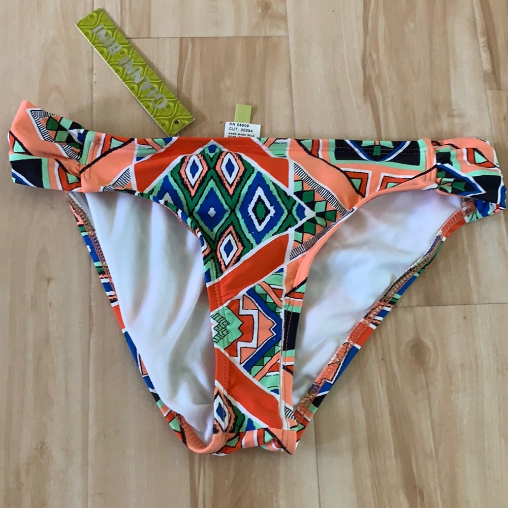 Giani Bernini swim Bikini bottoms Tribal print-NWT